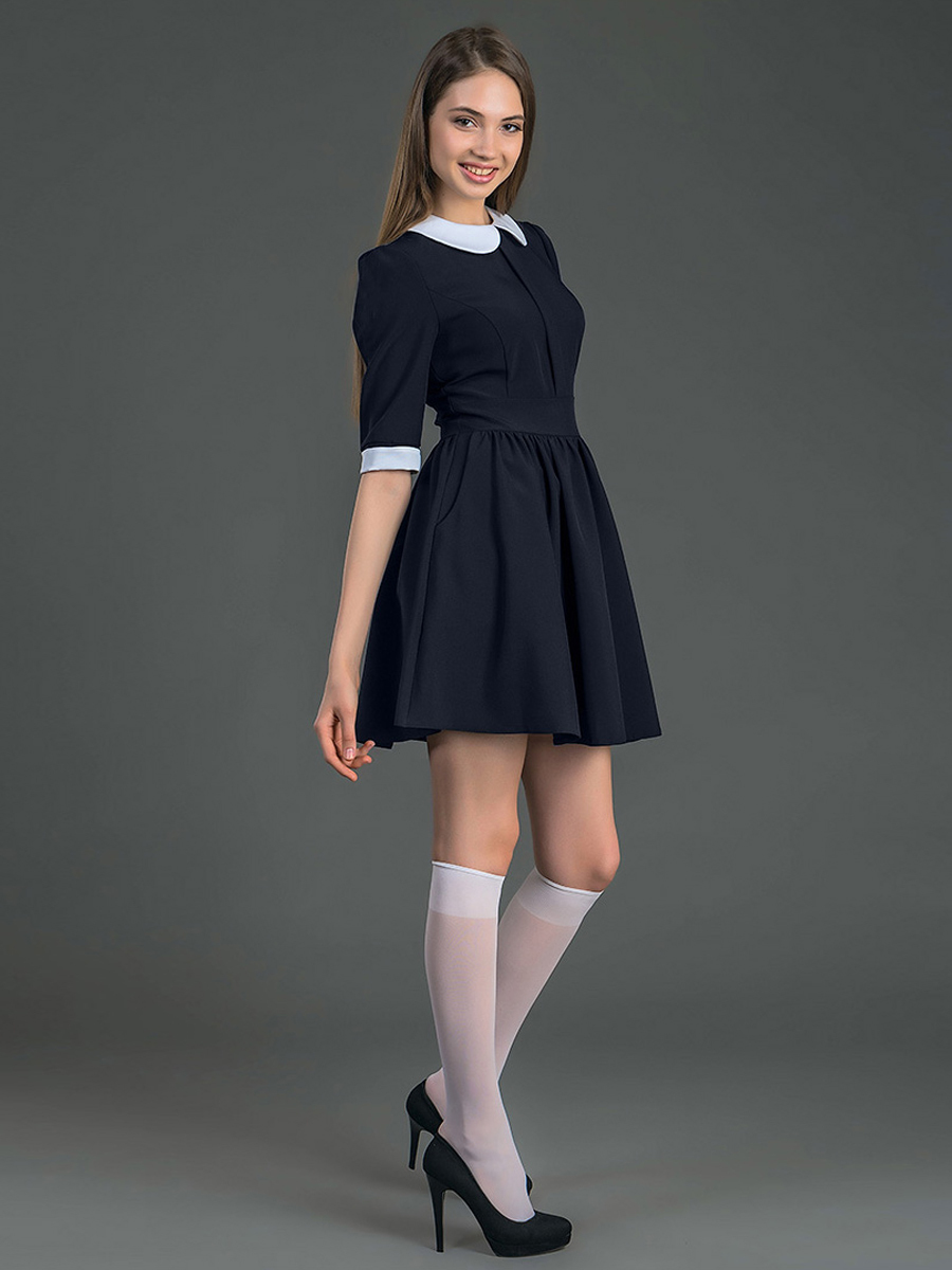 Школьное платье для старшеклассниц фото
