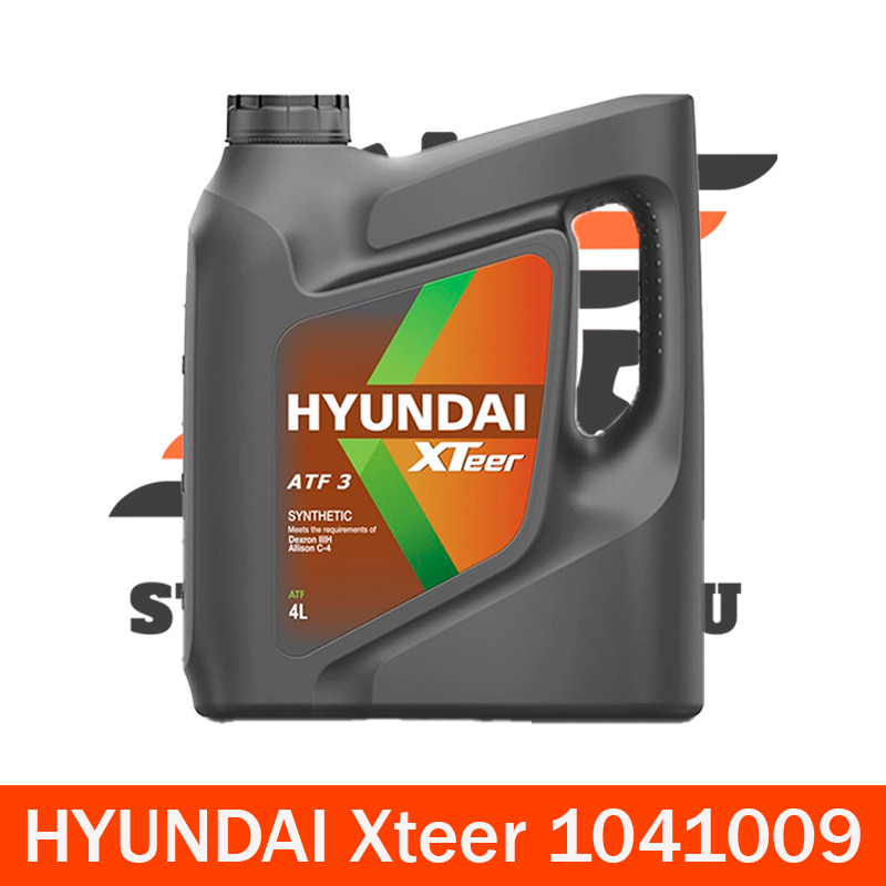 Atf 3 артикул. 1041009 Hyundai XTEER. Hyundai XTEER 4л. 1041009 Hyundai Hyundai XTEER ATF-3/ SP-III масло для АКПП синте. 4л. 1041126 Hyundai XTEER.
