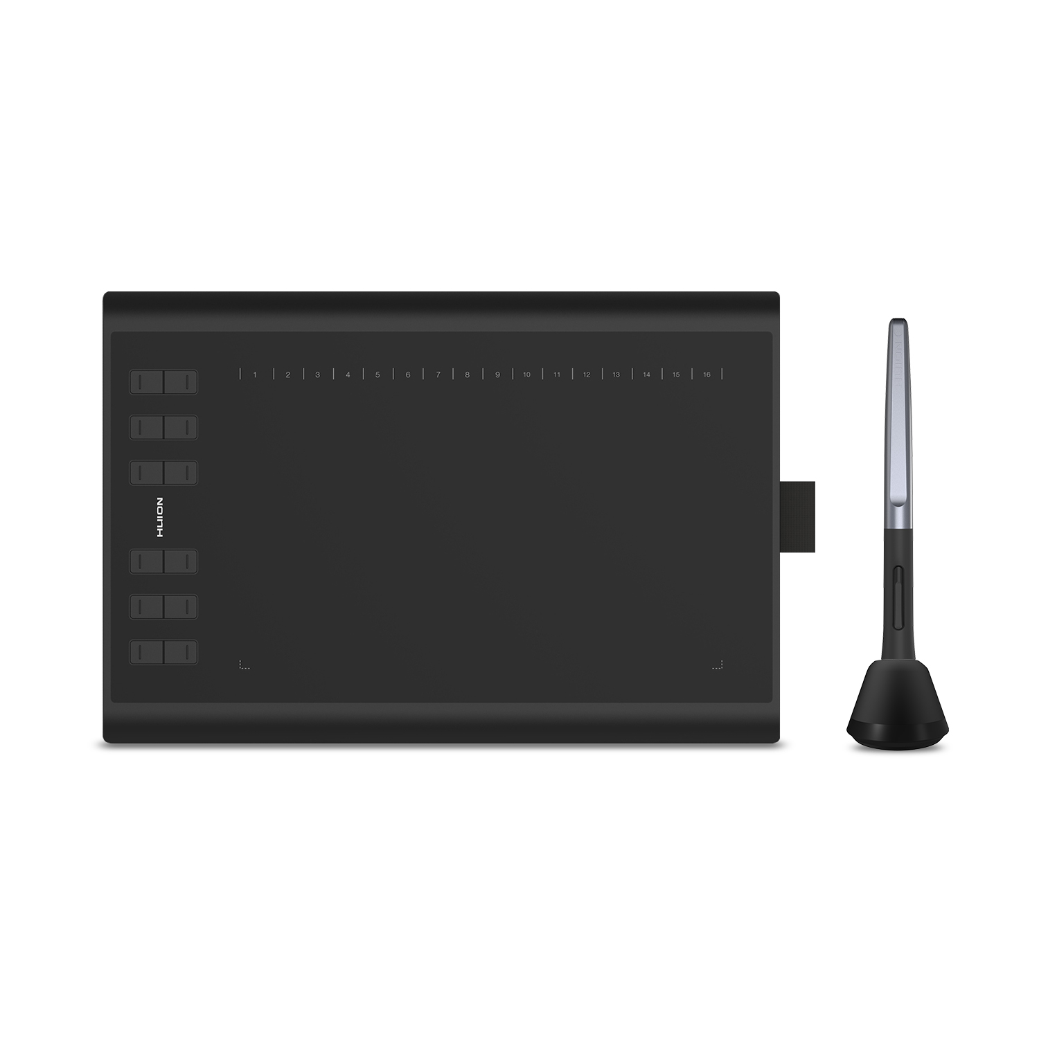 Huion Графический планшет H1060P, формат A4, черный