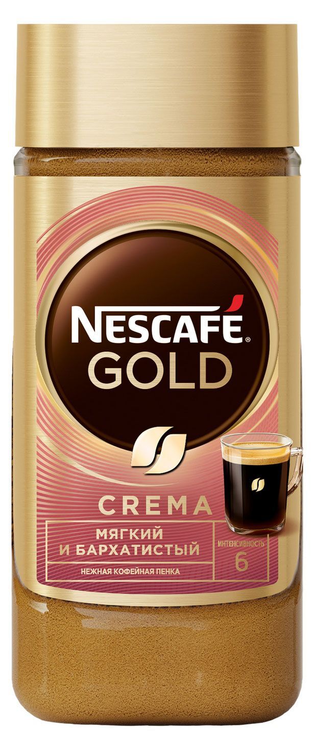 Кофе нескафе голд озон. Nescafe Gold crema 95г. Нескафе Голд крема 95. Кофе Nescafe Gold crema растворимый 95 г. Кофе Нескафе Голд крема, 95г.