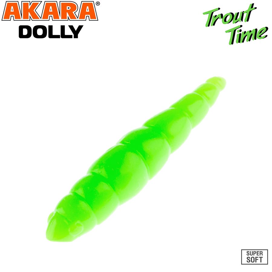 Силиконовая приманка Akara Trout Time DOLLY 1.8 Shrimp 452 (10 шт.)