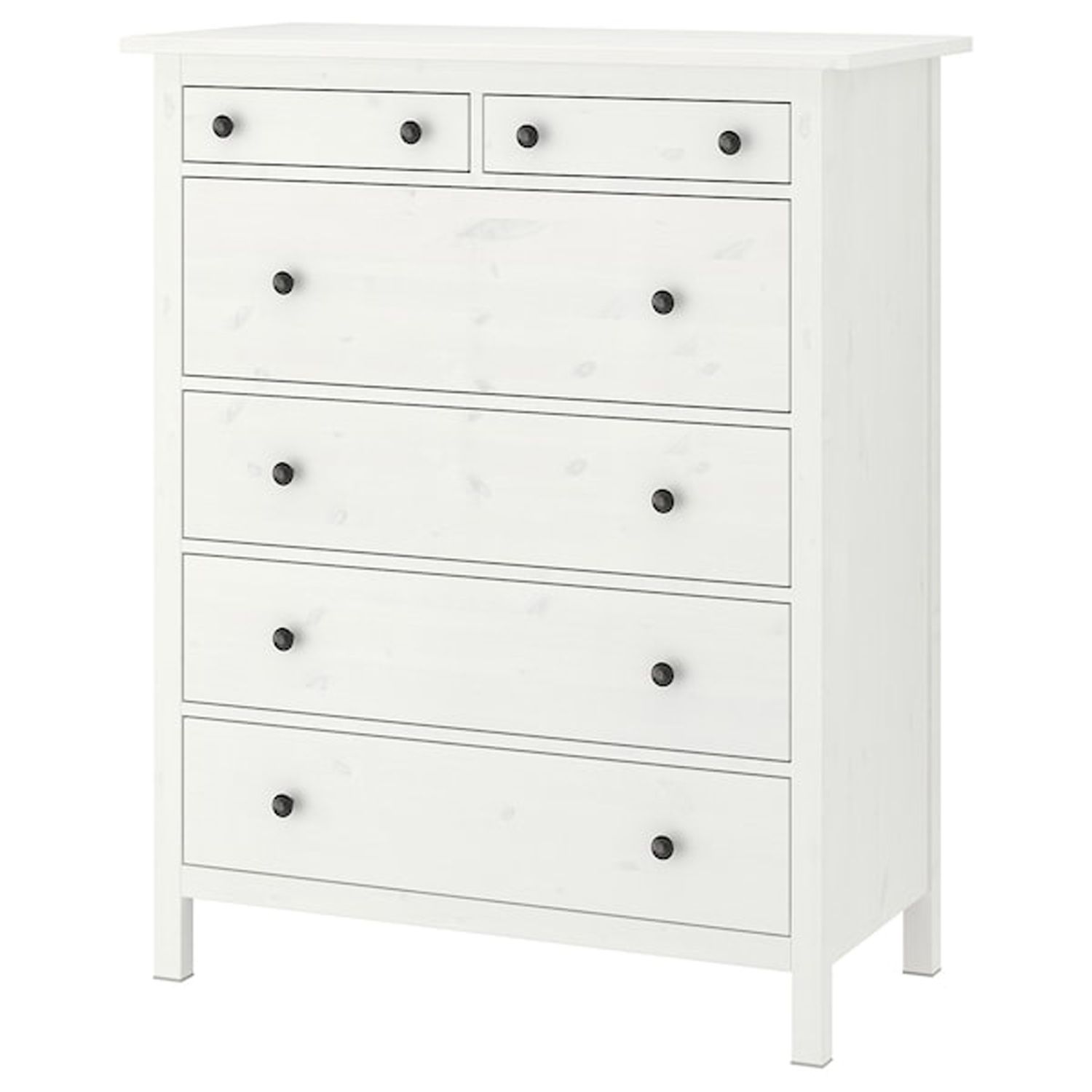 hemnes хемнэс тумба прикроватная белая морилка 46x35 см