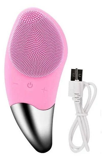 Щеточка-массажер для очищения лица Sonic Facial Brush, 2 в 1, ультразвуковая щетка