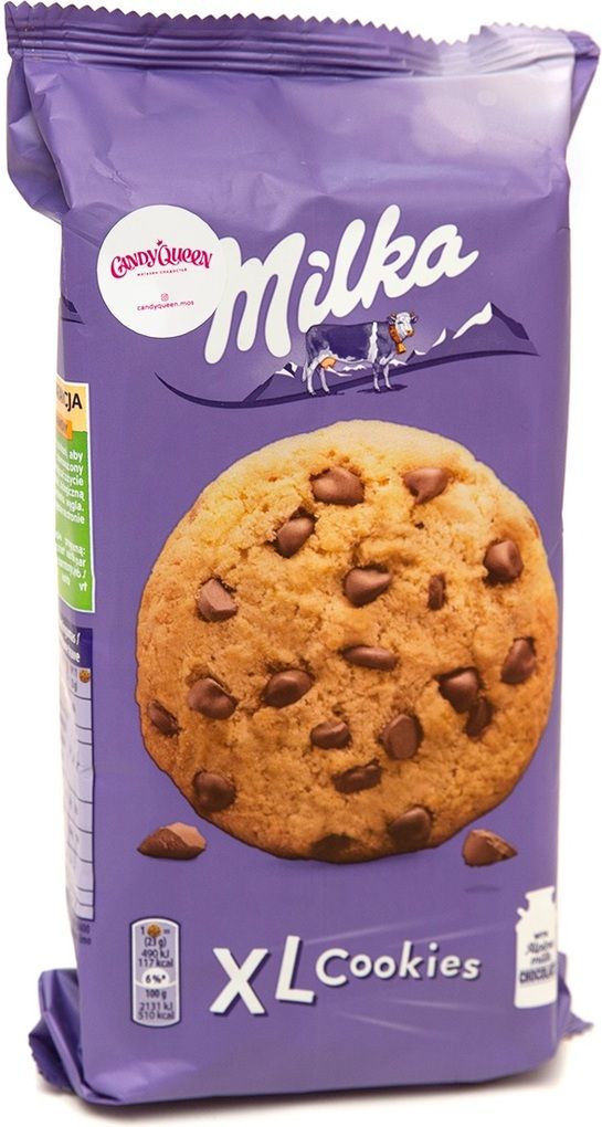 Печенье milka фото Печенье Милка XL Куки Чоко / Milka XL Cookies Choco 184 г (Германия) - купить в 