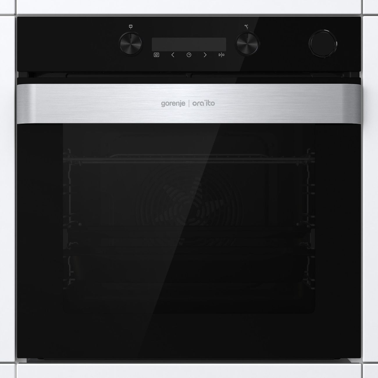 Электрический духовой шкаф gorenje bsa6737e15bg