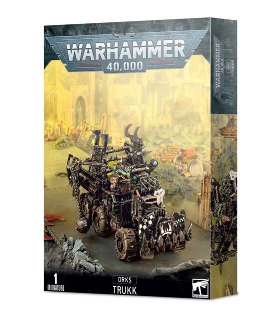 Набор миниатюр для настольной игры Warhammer 40000 - Ork Trukk