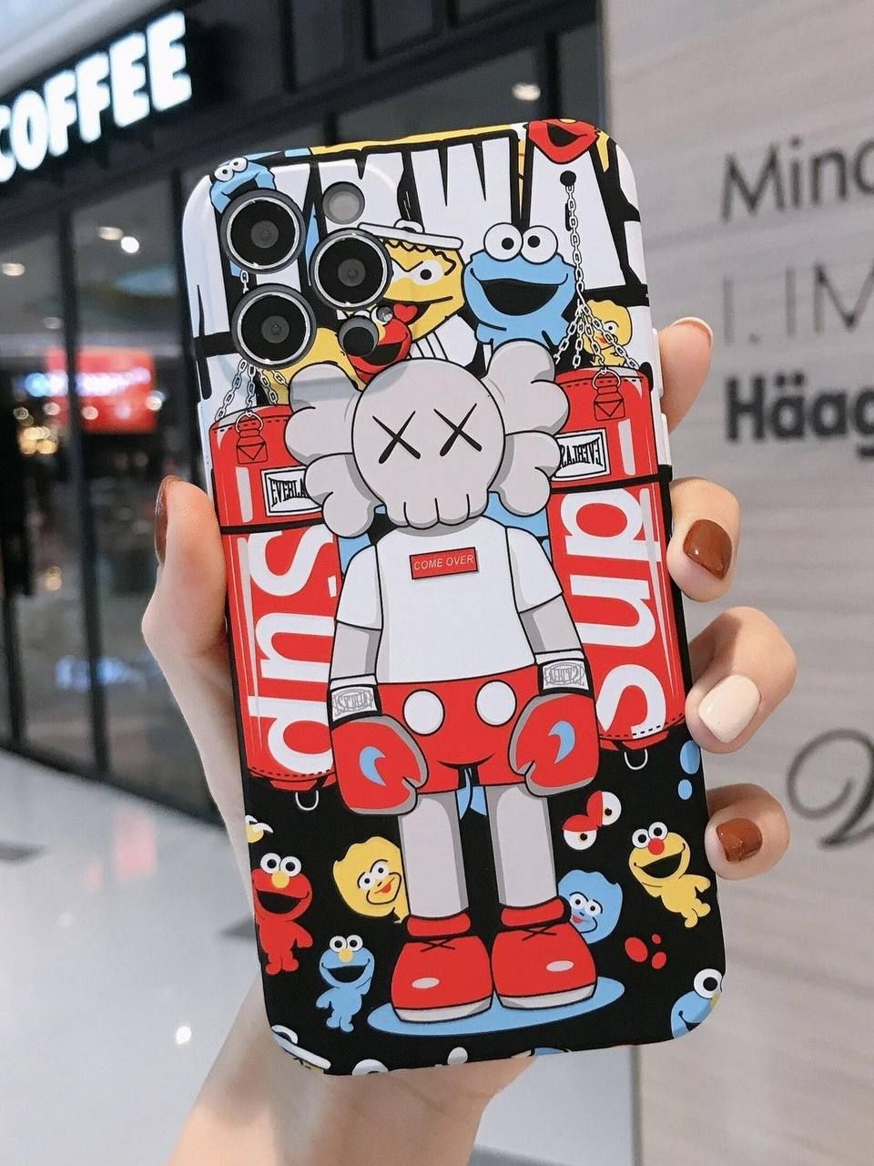 Чехол для Iphone 13 Pro Max Kaws J-59 - купить с доставкой по выгодным  ценам в интернет-магазине OZON (723029690)