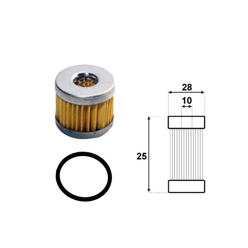 ФильтрвредукторLovatoRGJ3,HPскольцом(низкий)/FDA4/5штук