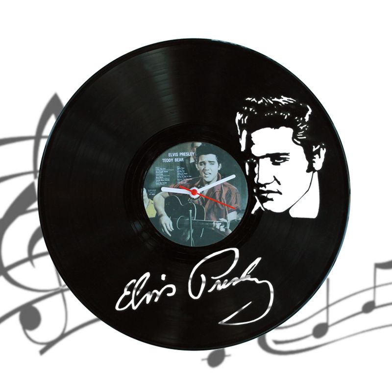 Часы виниловая грампластинка "Elvis Presley"