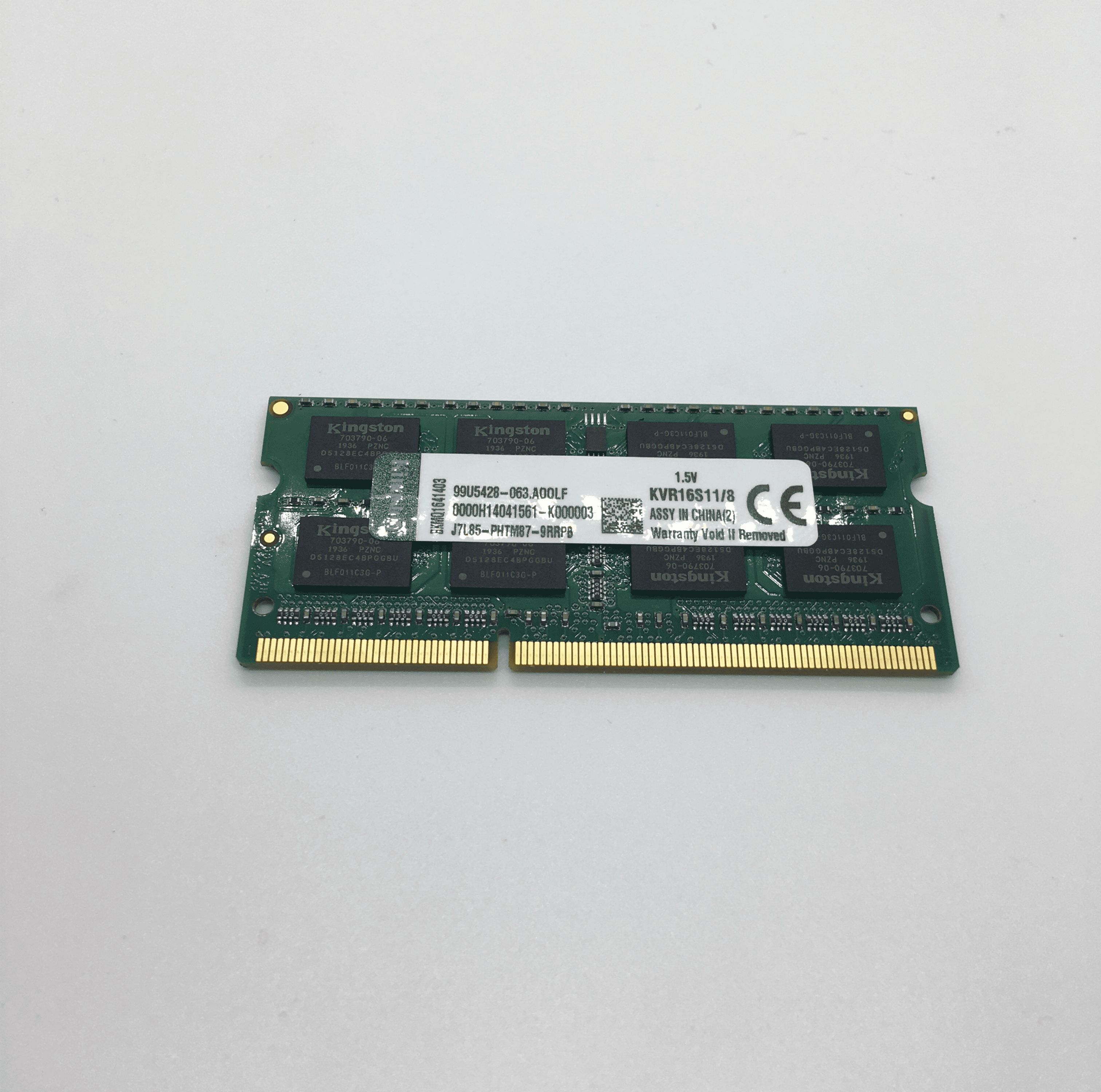 KingstonОперативнаяпамятьDDR38ГБ1600MHzSO-DIMMPC3-12800s1x8ГБ(KVR16S11/8G.)