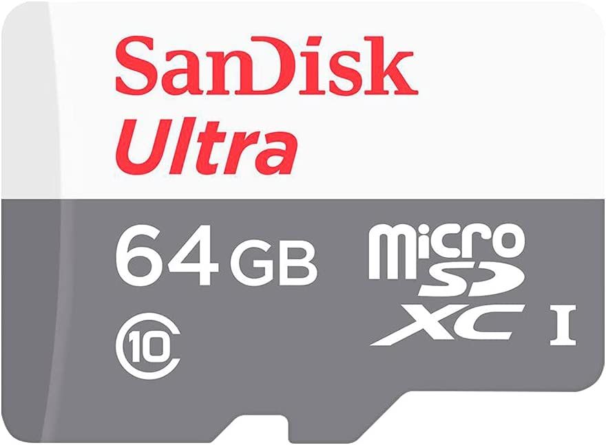 Карта памяти SanDisk 64 ГБ microSD  Ultra microSD for Chromebook (SDSQUNR-064G-GN3MN)