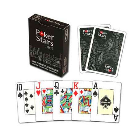 Карты игральные пластиковые "Texas Holdem", 54 штуки, для покера, jambo index, p