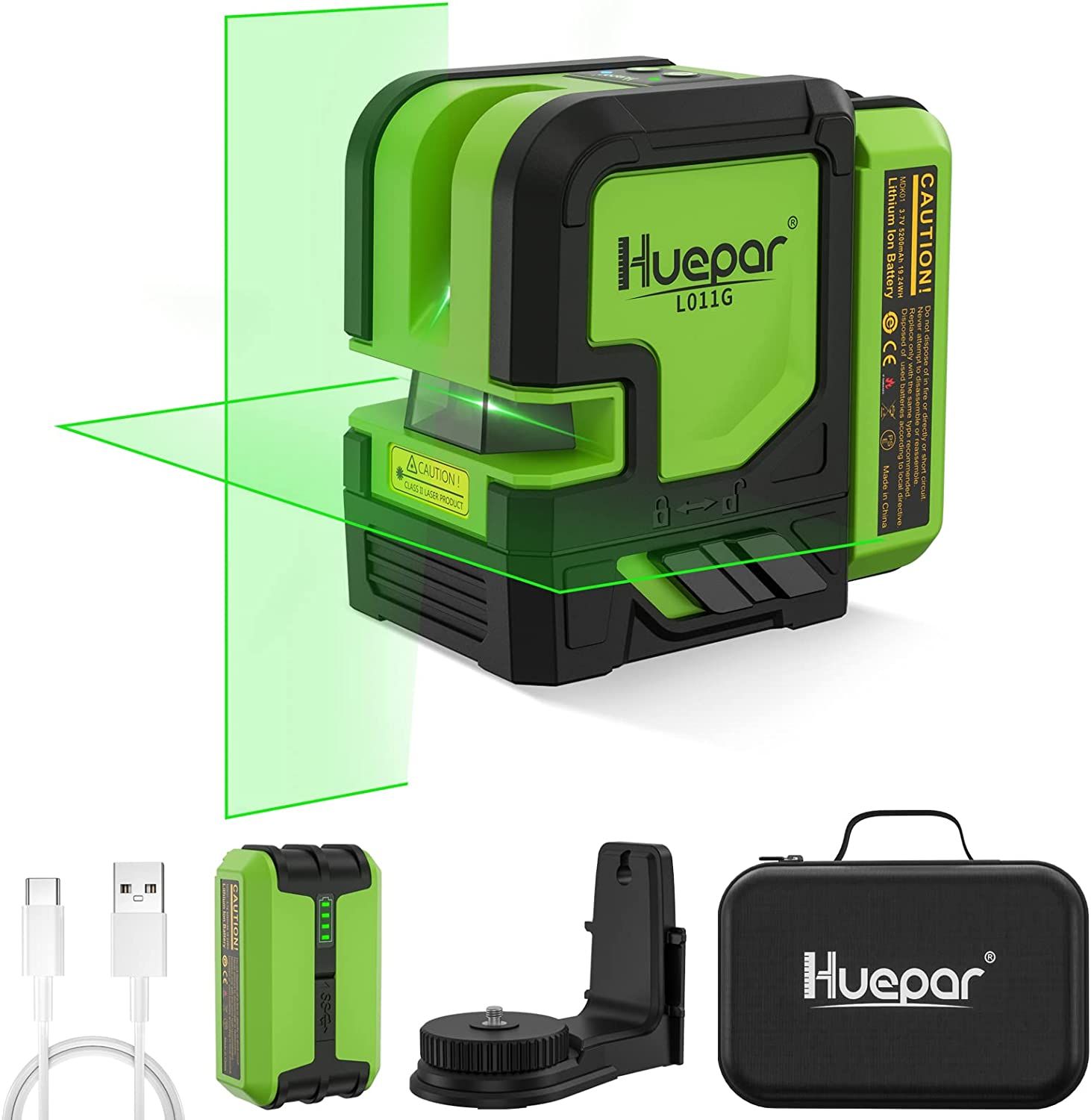 HueparЛазерныйуровень/нивелирЗеленыйлуч