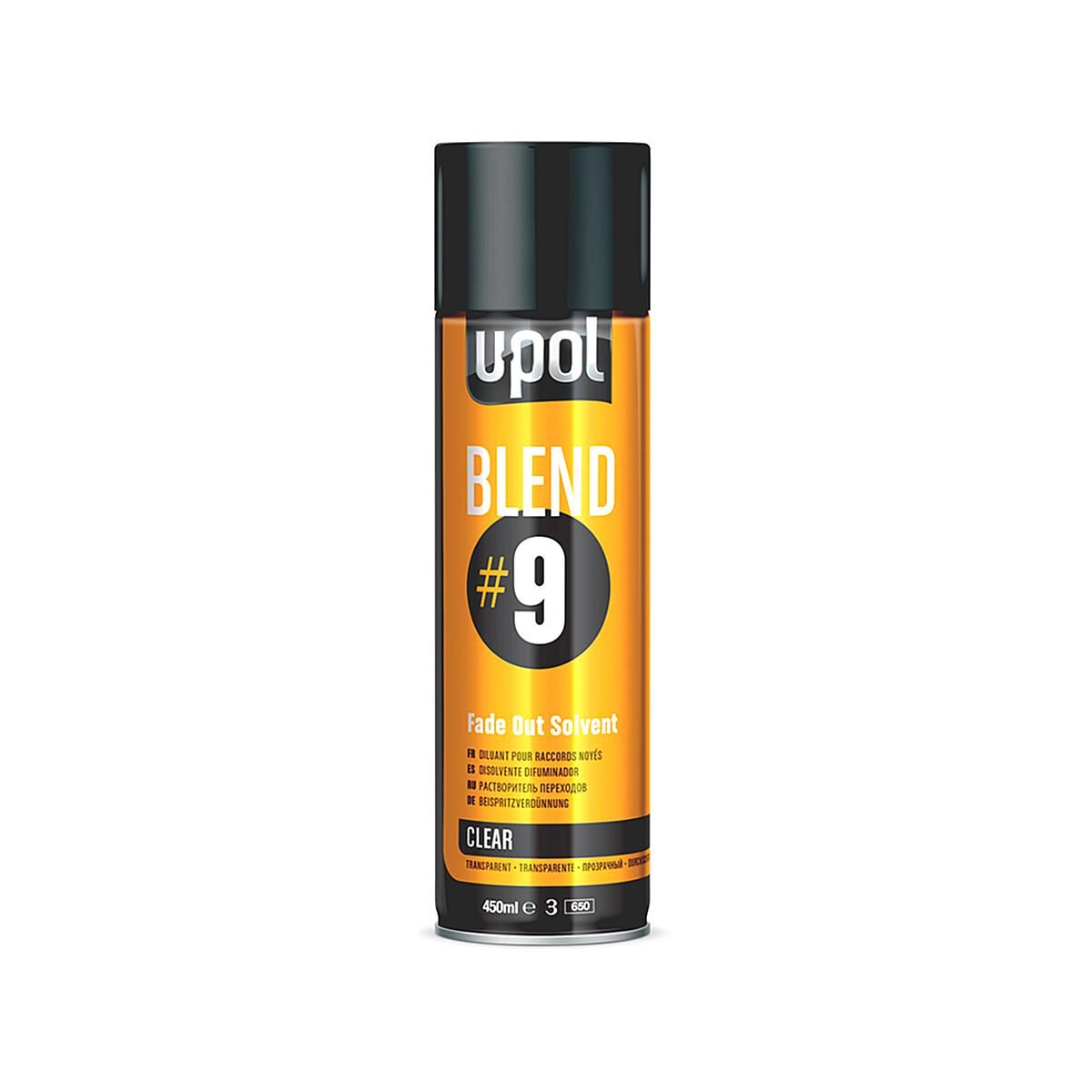 U-POL BLEND/AL Blend 9 Fade Out Solvent Растворитель разбавитель для переходов аэрозоль 450 мл.