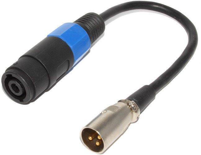 Speakon to sale xlr adapter