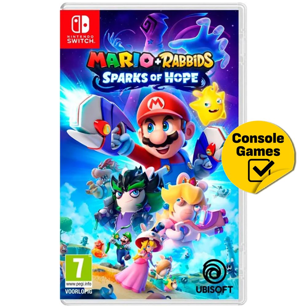 Игра Mario + Rabbids Sparks of Hope (Nintendo Switch, Русские субтитры)  купить по низкой цене с доставкой в интернет-магазине OZON (1237666122)