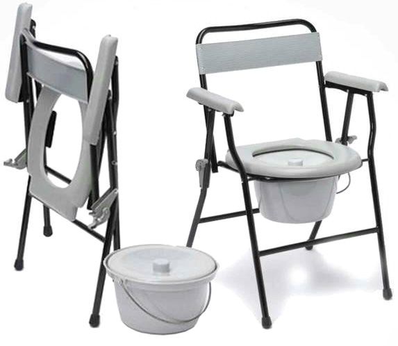 Кресло стул с санитарным оснащением без колес фото