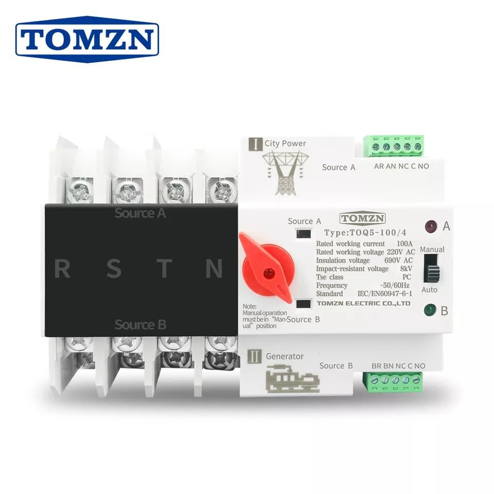 Toq5 63 2p схема подключения