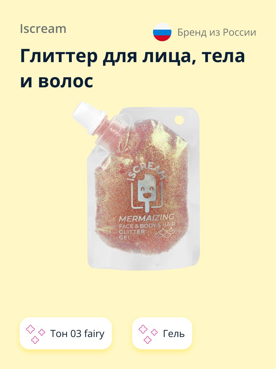 ISCREAM Глиттер для...