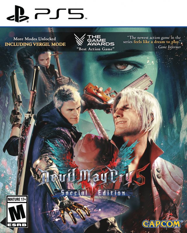 Игра Devil May Cry 5: Special Edition (PlayStation 5, Русские субтитры)