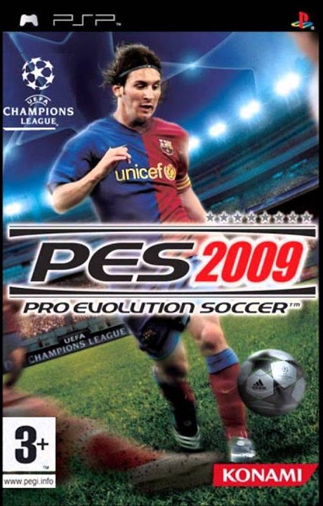 Игра PES 2009 Pro Evolution Soccer (PlayStation Portable (PSP), Английская версия)