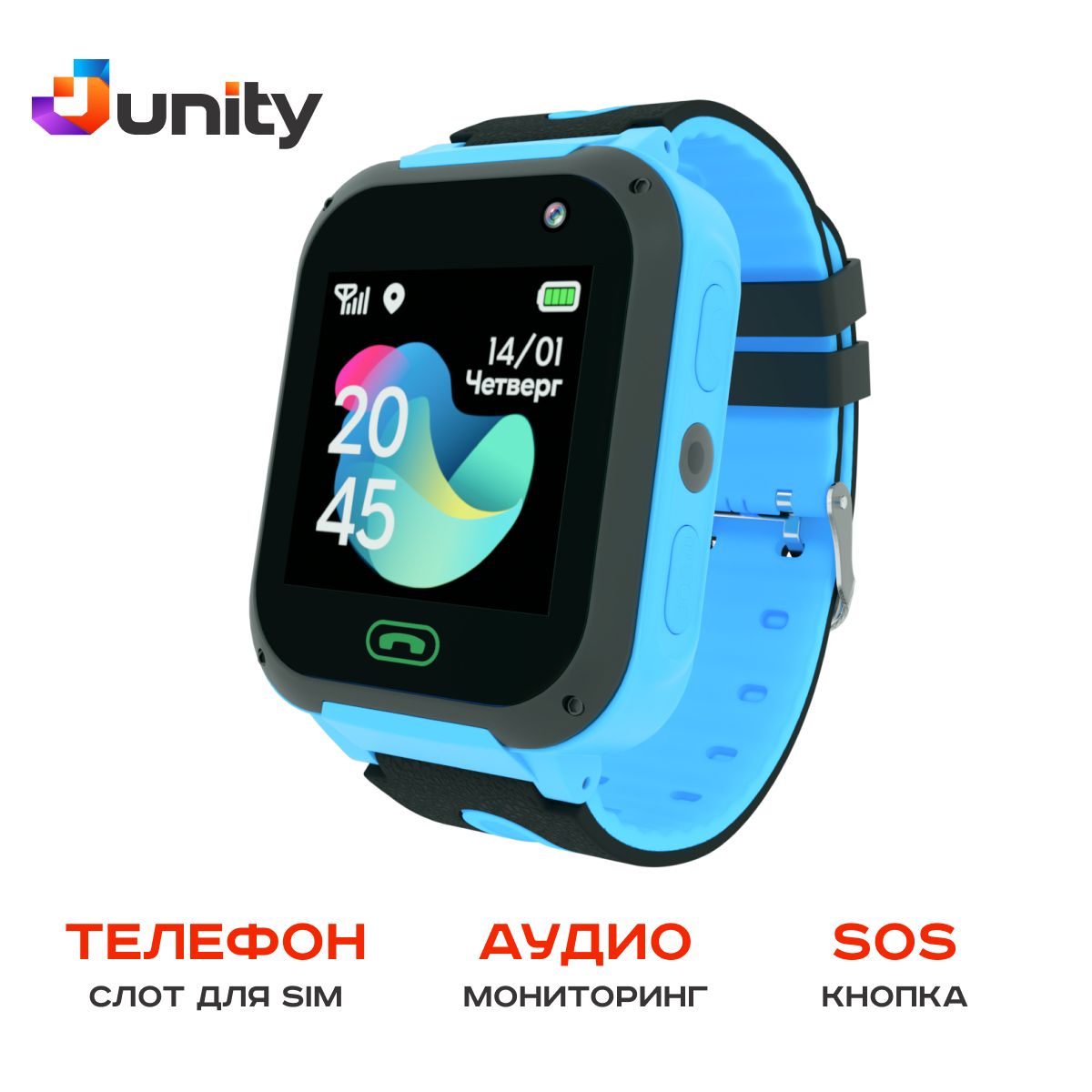 Купить смарт-часы Junity Smart-watch_, экран 1,4