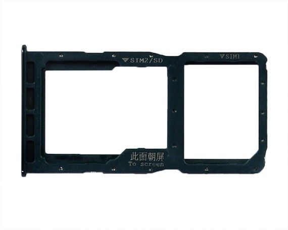 Держатель SIM Huawei P30 Lite синий