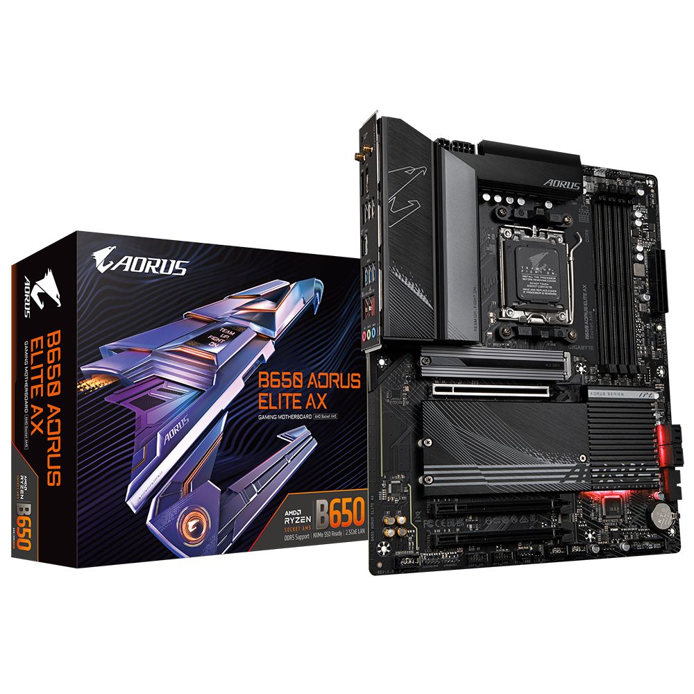 GigabyteМатеринскаяплатаB650AORUSELITEAXDDR5