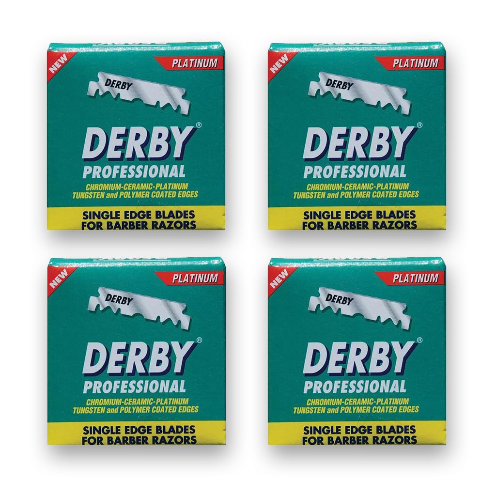 Derby PROFESSIONAL Single Edge Blades - Лезвия ( Половинки) для бритья 400 шт