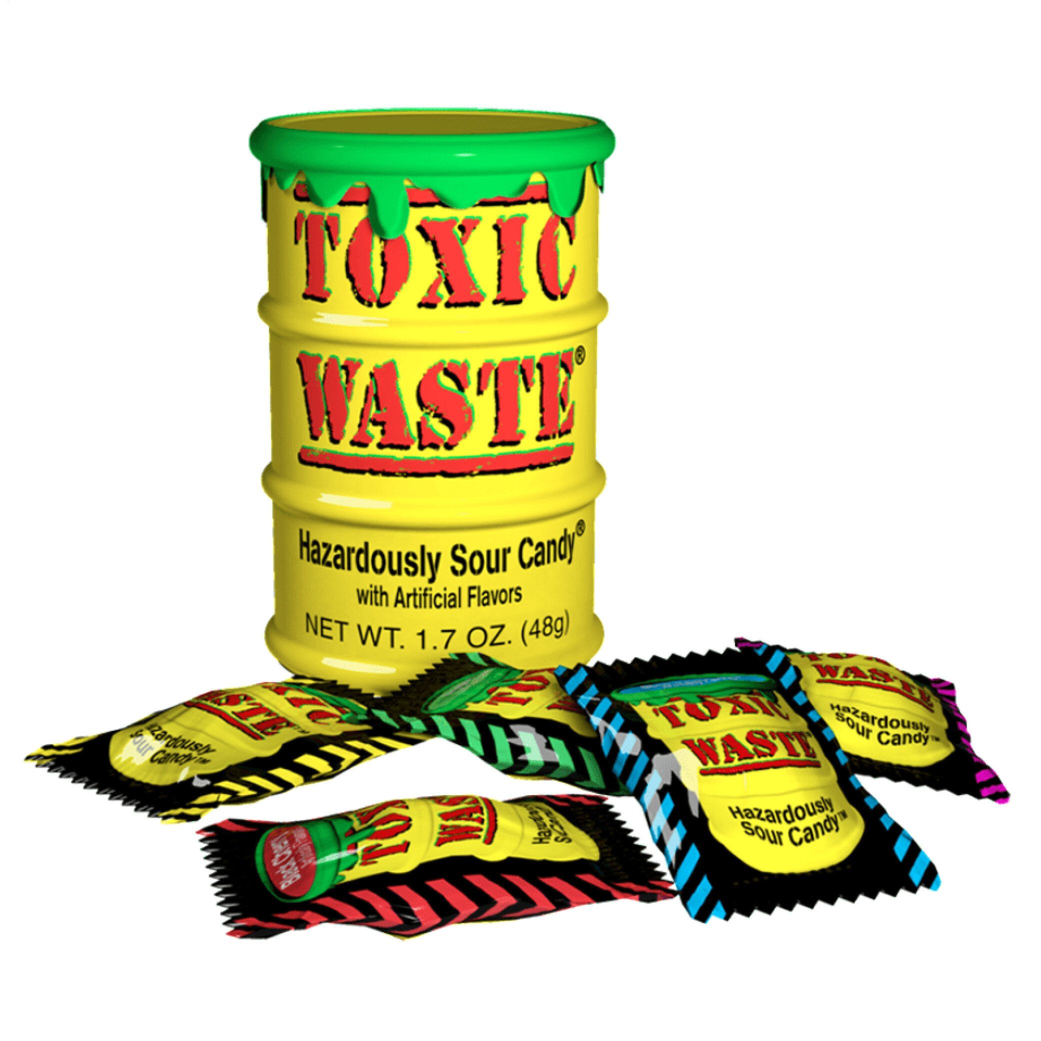 Леденцы Toxic waste Yellow 48 гр