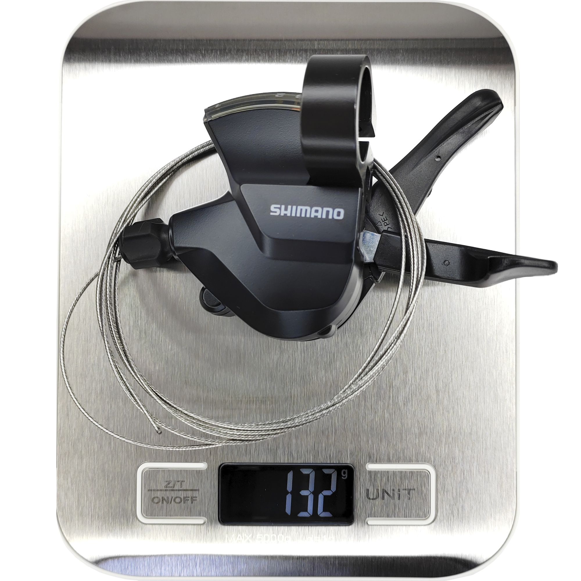 Shimano Шифтер (манетка) SL-M315, серия Altus, 3 скорости, под левую руку, трос 180 см — Товары для велоспорта