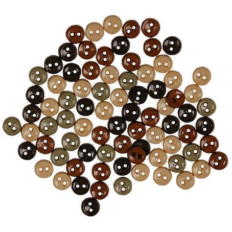 Пуговицы декоративные мини Favorite Findings Натура, арт.550000464