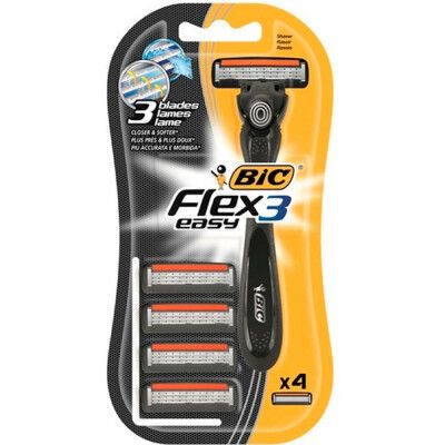 Кассеты для бритья bic flex 3 easy