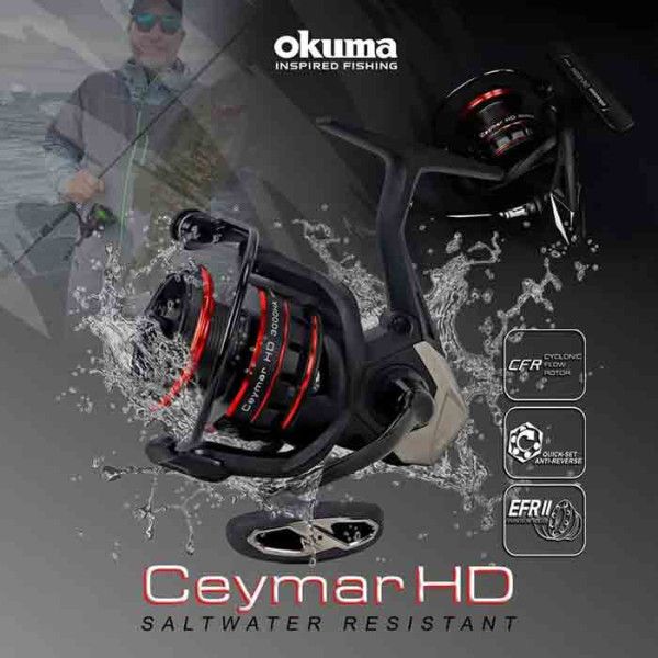 Катушка Okuma SA-1, Безынерционная, 6000, Передний фрикцион купить по  низкой цене с доставкой в интернет-магази