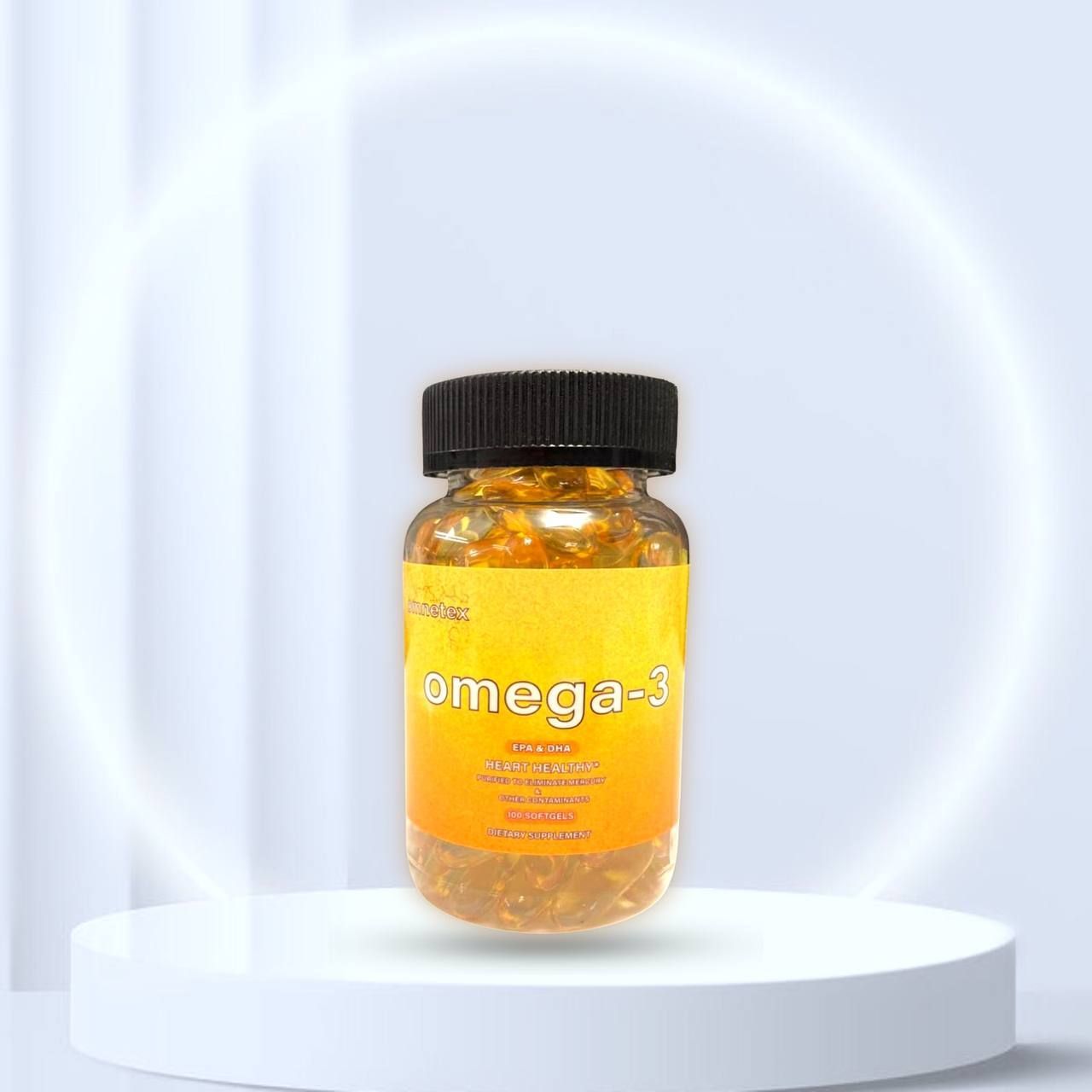 Omega 3 1000 мг 100 капсул. Omnetex.