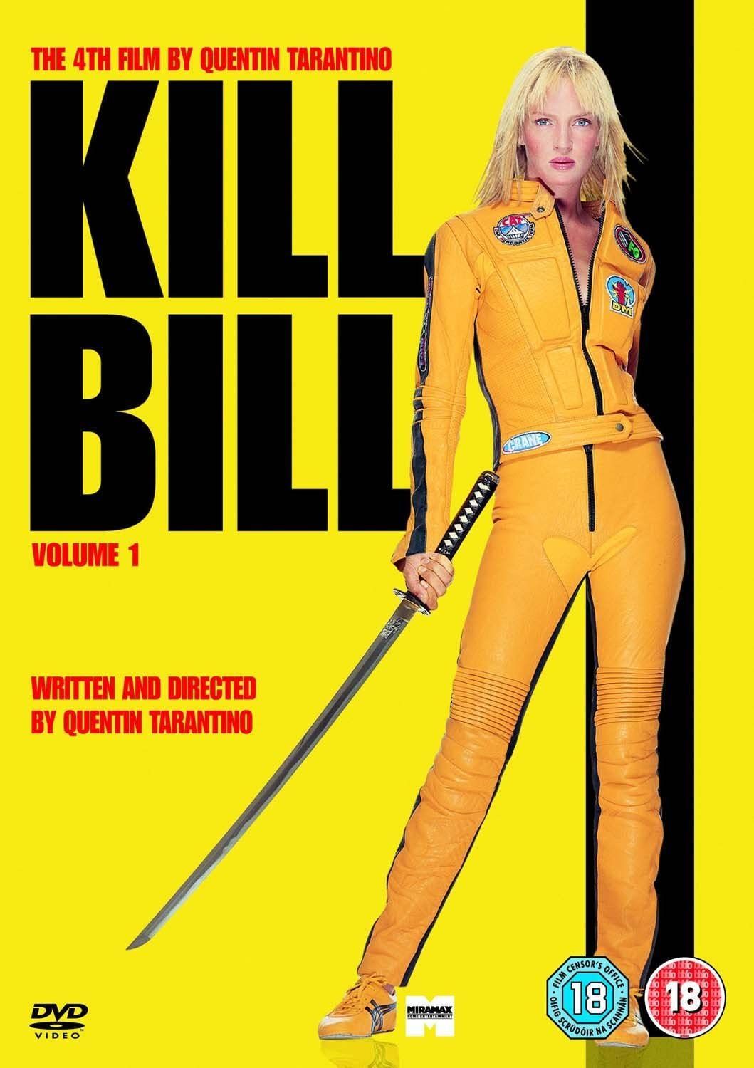 Kill Bill: Vol. 1 / Убить Билла (реж. Квентин Татрантино) (англ. диск R2  БЕЗ РУССКОГО ЯЗЫКА) DVD