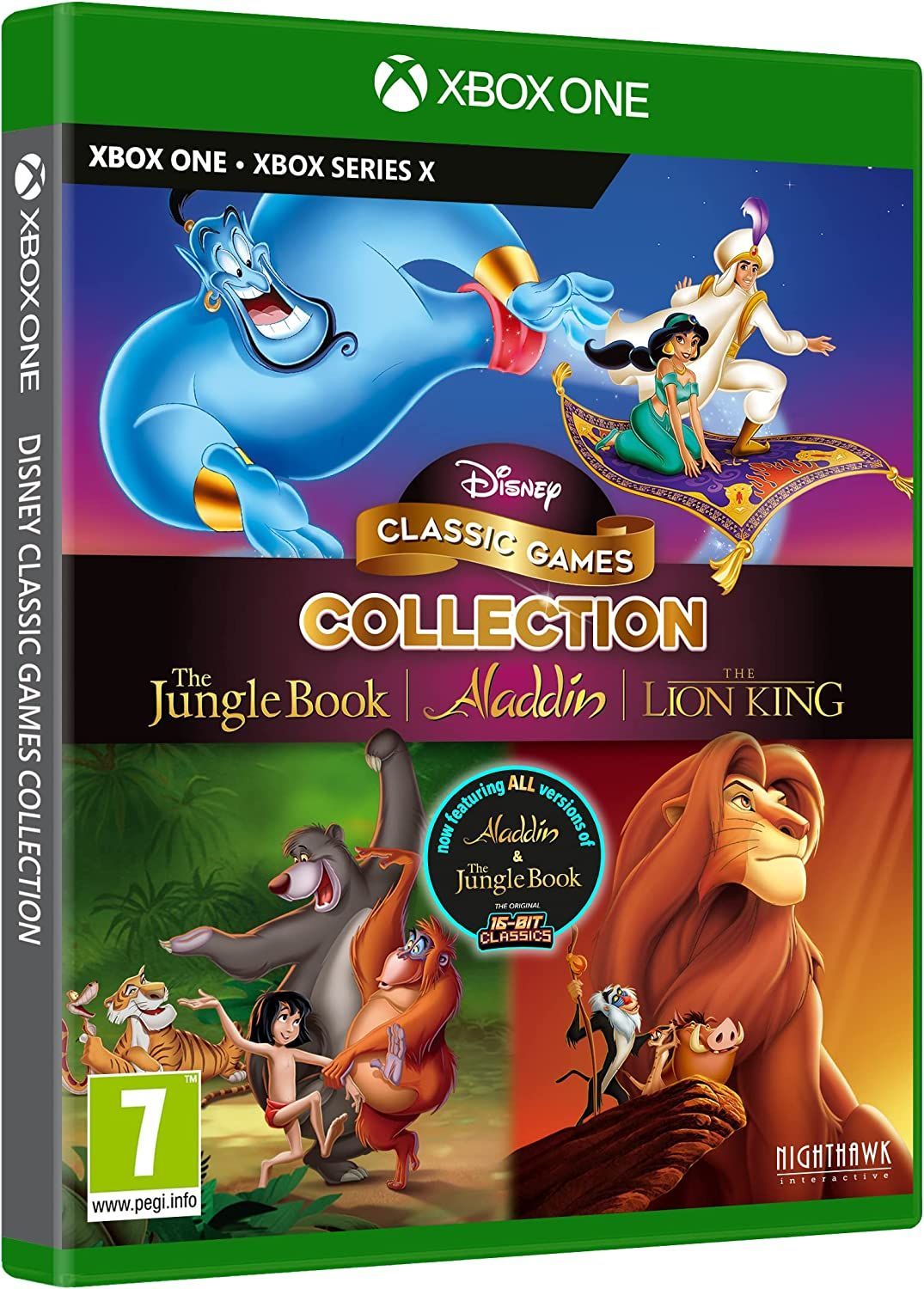 Игра Disney Classic Games Collection: The Jungle Book, Aladdin & The Lion  King (Xbox Series, Xbox One, Английская версия)