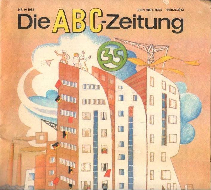 Журнал Die ABC Zeitung №9 1984 (на немецком языке)