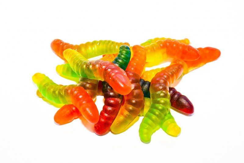 Sour worms мармелад