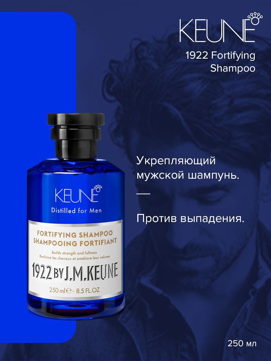 Keune 1922 Fortifiant Shampoo - Укрепляющий шампунь против выпадения 250 мл