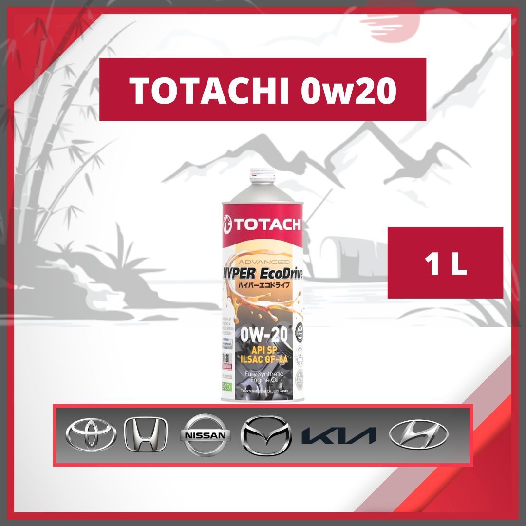 TOTACHI0W-20Масломоторное,Синтетическое,1л