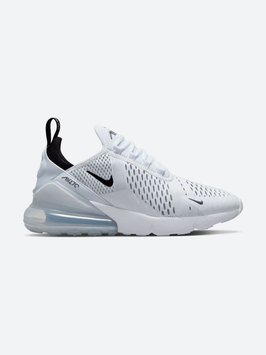 Nike air max 270s white and black sale