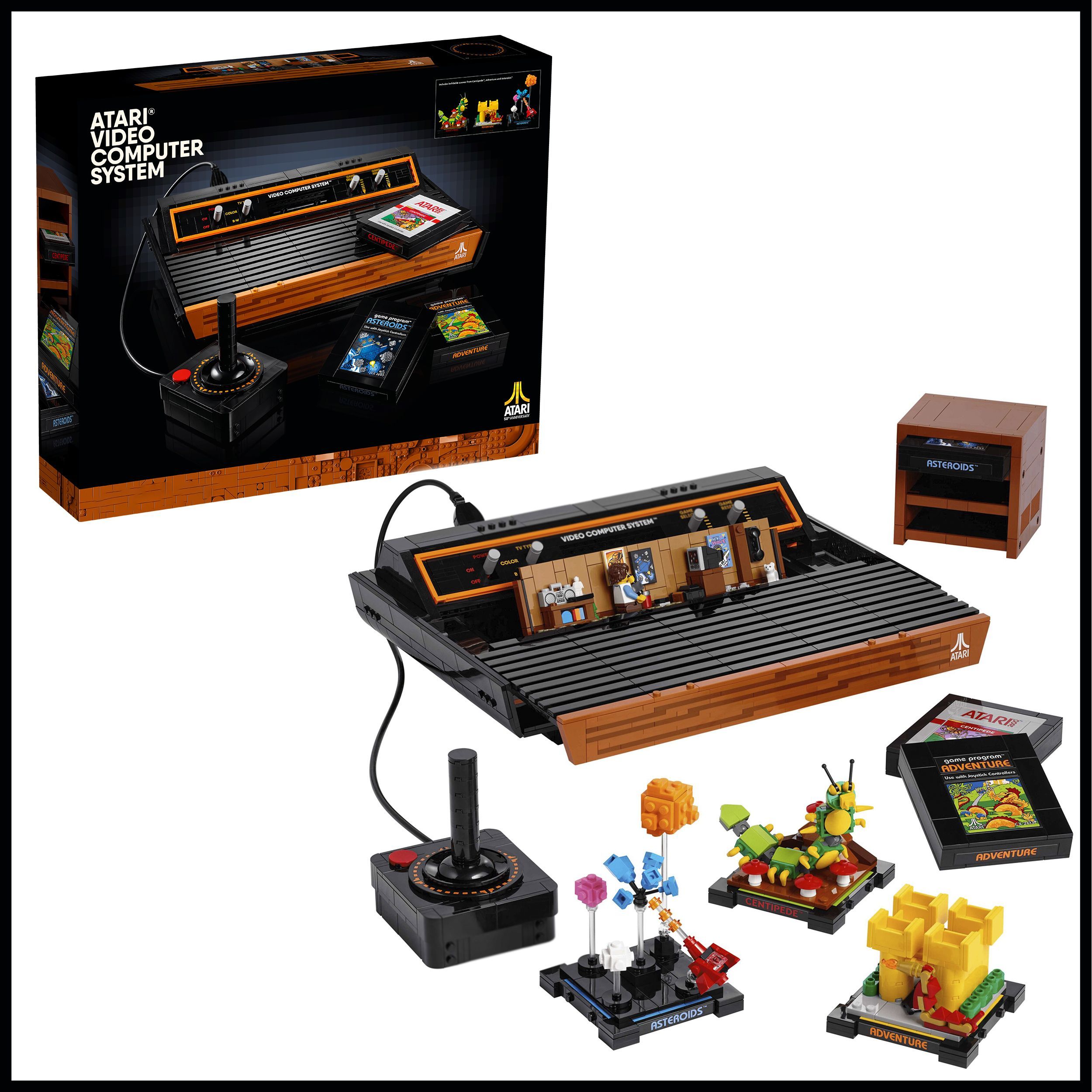 Конструктор LX Игровая приставка Atari 2600, 2532 детали совместим с Lego -  купить с доставкой по выгодным ценам в интернет-магазине OZON (854987992)