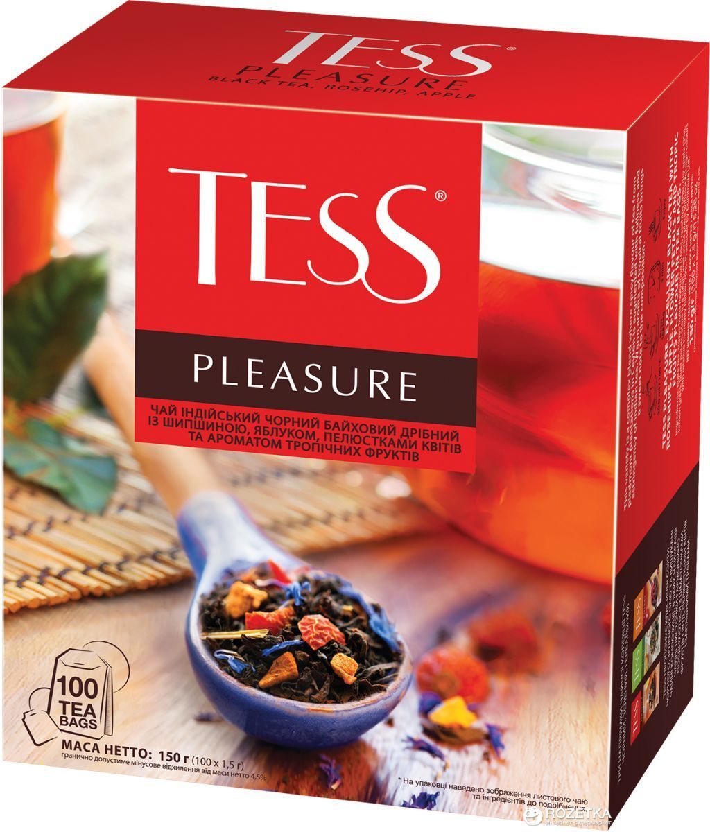 Ч ае. Чай Tess (Тесс) pleasure. Тесс Плэжа 100 пак. Чай черный Tess pleasure в пакетиках. Чай Tess 100гр. Pleasure черный.