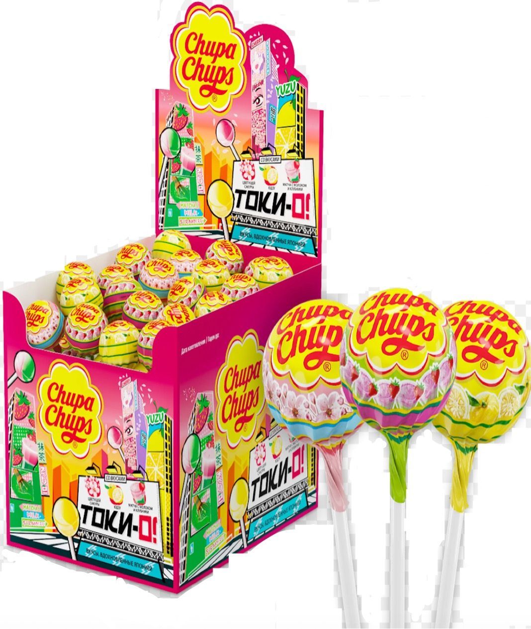 Карамель chupa chups двойная порция 24 шт