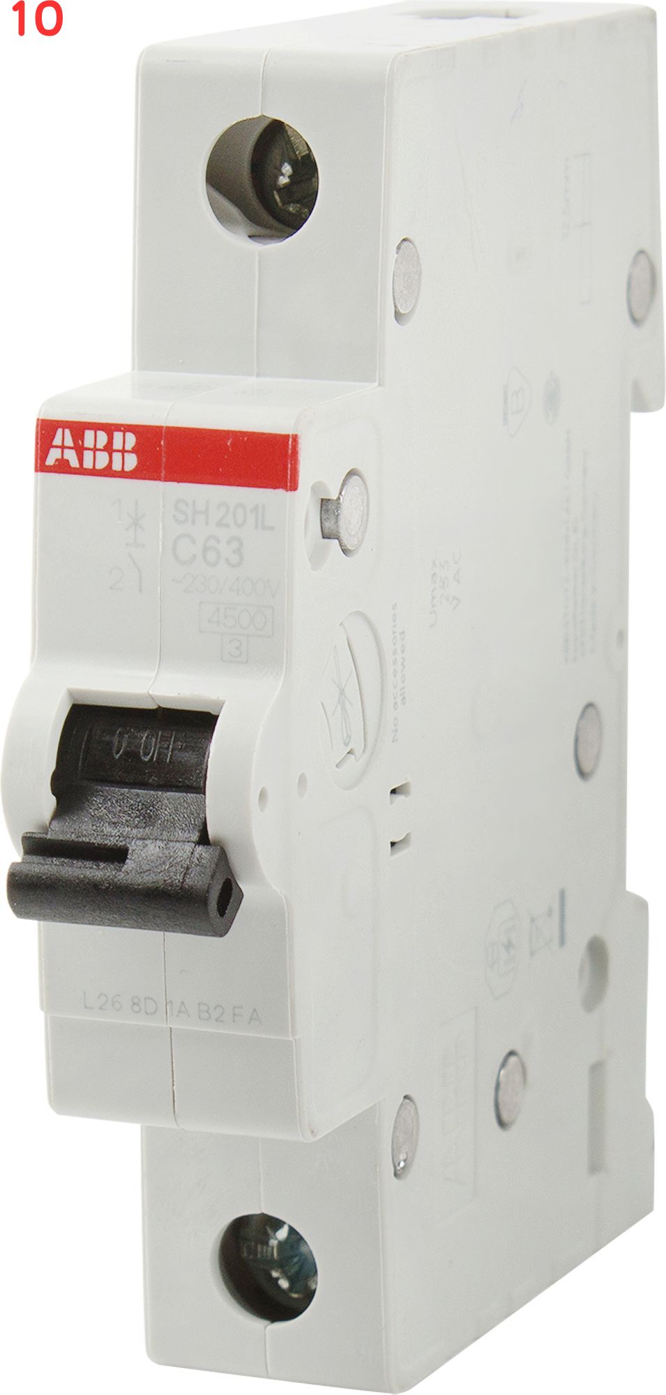 Автоматический выключатель sh201l. Автоматический модульный выключатель ABB 1п c sh201l 4.5ка 40а 2cds241001r0404. ABB sh201. Автоматический выключатель ABB на 63 a. ABB sh201 гребенка.