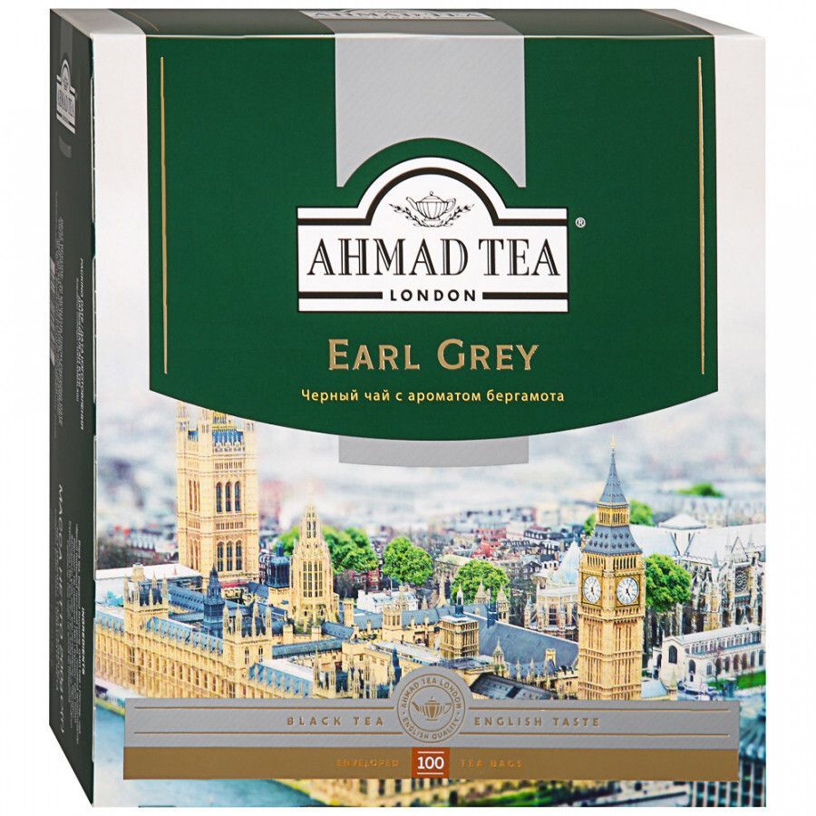 Ахмад Tea в 100 Пакетиках — купить в интернет-магазине OZON по выгодной ...