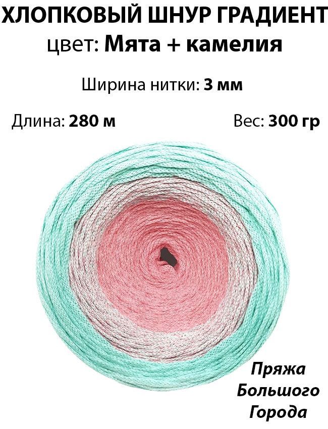 Шнур градиент. Полиэфирный шнур градиент. Плоский шнур градиент.