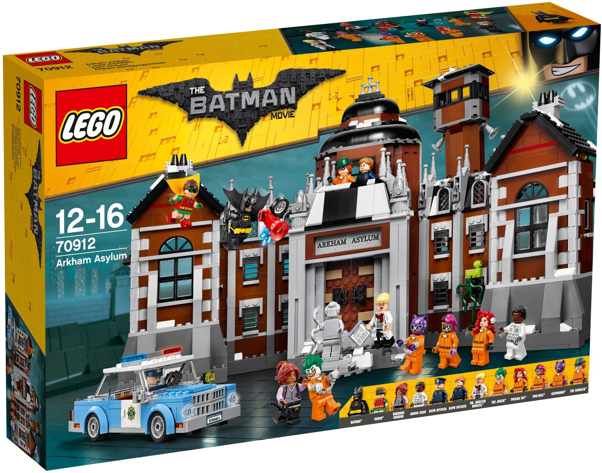 LEGO Batman Movie 70912 Клиника Аркхэм - купить с доставкой по выгодным  ценам в интернет-магазине OZON (1008253596)