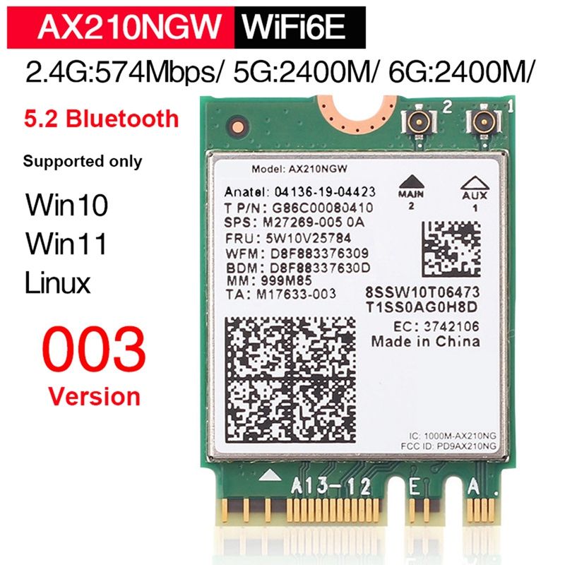 Intel ax210ngw 6e. Intel wifi ax210. ax210ngw. intel ax210. intel ax210ngw.